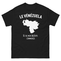 Thumbnail for T-shirt Venezuela noir - Là où mon histoire commence