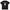 T-shirt Corée du Sud noir - design sombre et élégant
