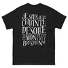 T-shirt Brésilienne noir - Désolée, c'est mon petit côté brésilienne