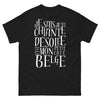 T-shirt Belgique noir - mon petit côté belge