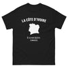 T-shirt Côte d'Ivoire noir - là où mon histoire commence
