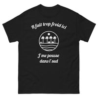 Thumbnail for T-shirt Sud noir - J'me pousse dans le Sud
