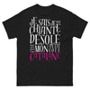 T-shirt catalan noir - Je sais, je suis chiante
