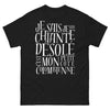 T-shirt Colombie noir - je suis chiante