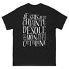 T-shirt catalan noir - Je sais, je suis chiante.