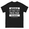 T-shirt Élodie noir - Désolé ce mec est pris par Élodie