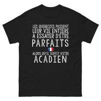 Thumbnail for T-shirt Acadien noir - Parfaitement Acadien