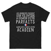 T-shirt Acadien noir - Parfaitement Acadien