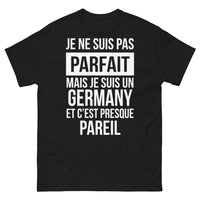 Thumbnail for T-shirt Allemagne noir face - je ne suis pas parfait