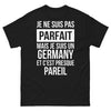 T-shirt Allemagne noir face - je ne suis pas parfait