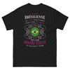 T-shirt Brésilienne noir - guerrière et grande gueule