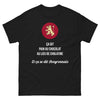 T-shirt Aveyronnais noir - clin d'œil Pain au Chocolat