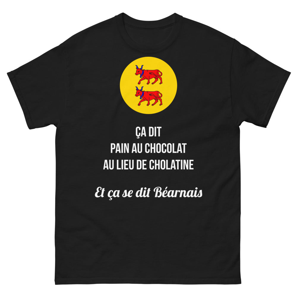T-shirt Béarnais noir - Pain au Chocolat