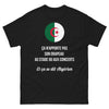 T-shirt Algérien noir - La fierté ne prend pas de congés