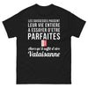 T-shirt Valaisanne noir - fallait être valaisanne