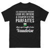 T-shirt Vaudoise noir - simplicité locale