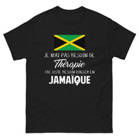 Thumbnail for T-shirt Jamaïque noir - voyage sans thérapie
