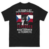 T-shirt Tchèques noir - nous sommes la tempête