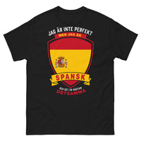 Thumbnail for T-shirt Espagne noir - parfaitement imparfait