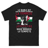 T-shirt Jordaniens noir - tempête inventée