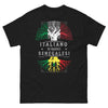 T-shirt italien de radici sénégalaises noir - festival de cultures