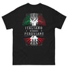 T-shirt Italiani di Radici Peruviane noir - racines italiennes péruviennes