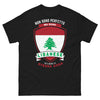 T-Shirt Libano Nero - Non sono perfetto ma sono libanese