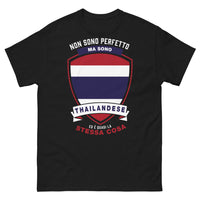 Thumbnail for T-Shirt Tailandia nero - Non sono perfetto ma sono thailandese