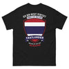 T-shirt Thaïlande noir - humour et fierté thaïlandaise