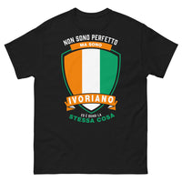 Thumbnail for T-Shirt Ivoriani Nero - Non sono perfetto ma sono ivoriano