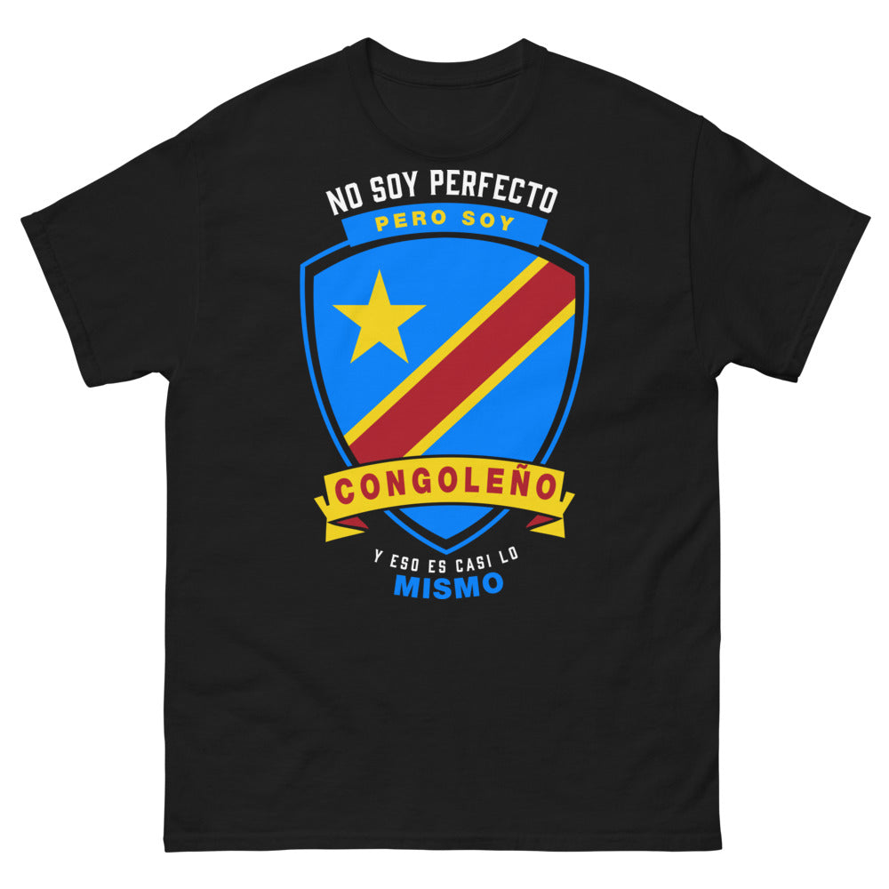 T-shirt Congo noir - pas parfait mais congolais