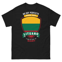 Thumbnail for T-shirt Lituanie noir face - clin d'œil humoristique sur les origines