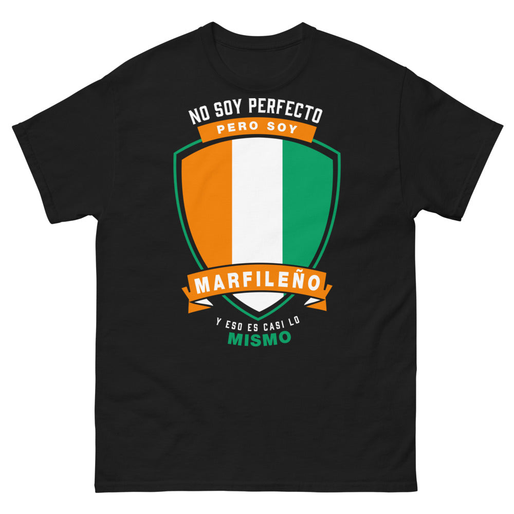 T-shirt Marfileño noir - No soy perfecto