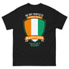 T-shirt Marfileño noir - No soy perfecto