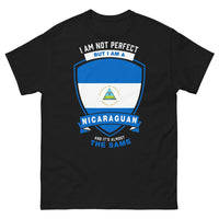 Thumbnail for T-shirt Nicaragua noir - texte humour et fierté nicaraguayenne