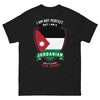 T-shirt Jordanie noir - I am not perfect mais je suis jordanien
