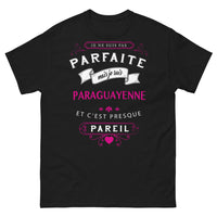 Thumbnail for T-shirt Paraguayenne noir - humour et fierté