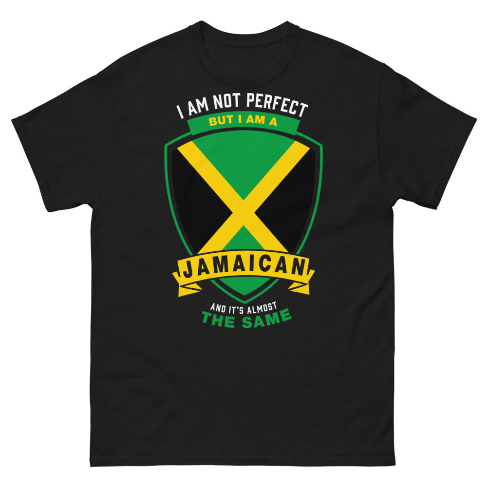 T-shirt Jamaïque Pride noir - I'm not perfect