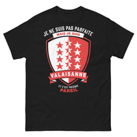 Thumbnail for T-shirt Valaisanne noir - presque parfaite