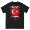 T-shirt Turquie noir - presque parfaite turque