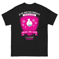 Thumbnail for T-shirt tech de lab noir - clin d'œil labo