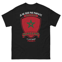 Thumbnail for T-shirt Marocaine noir - je ne suis pas parfaite