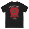 T-shirt Marocaine noir - je ne suis pas parfaite
