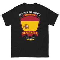 Thumbnail for T-shirt Espagnole noir - humour et fierté ibérique