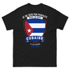 T-shirt Cubanisme noir face - Je ne suis pas parfaite mais je suis Cubaine