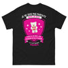 T-shirt auxiliaire de puériculture noir - Pas parfaite, juste passionnée puériculture