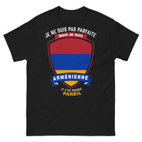 Thumbnail for T-shirt Arménienne noir - Je ne suis pas parfaite