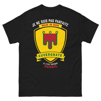 Thumbnail for T-shirt Auvergne noir - Je ne suis pas parfaite, mais je suis Auvergnate