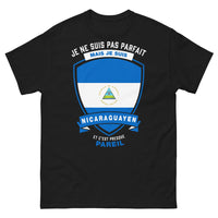 Thumbnail for T-shirt Nicaragua noir - clin d'oeil humoristique
