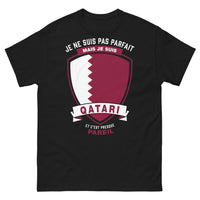 Thumbnail for T-shirt Qatar noir - je suis qatari
